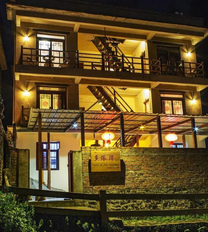 多依湾客栈havre De Paix Duoyiwan Hotell Yuanyang  Exteriör bild